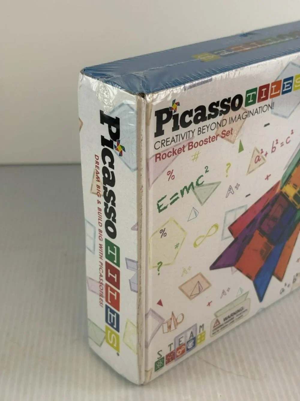 NIB Sealed PicassoTiles Rocket Booster 32pc Magnetic STEAM Building Toy Set
